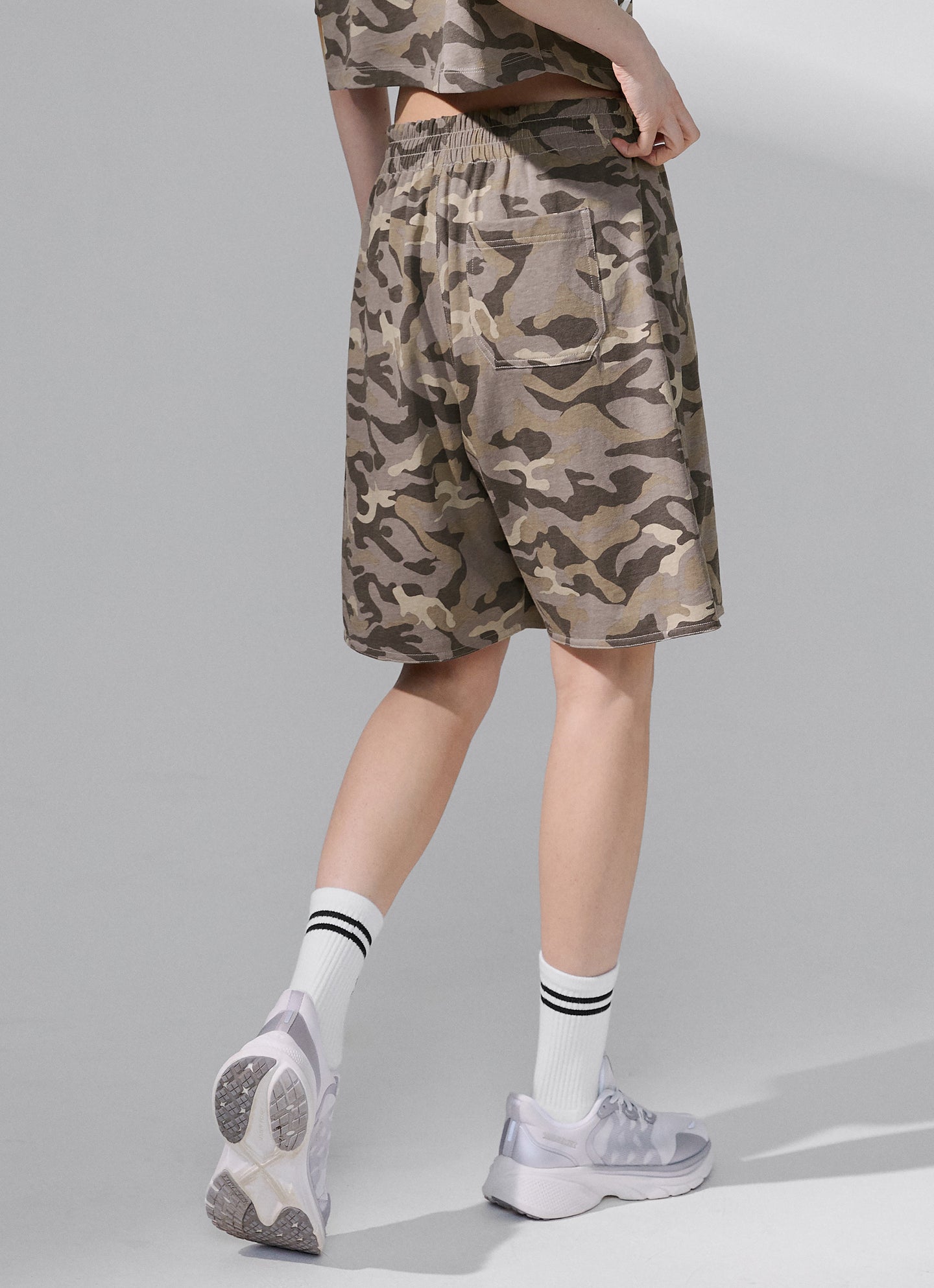 Camouflage Reversible Women's Shorts