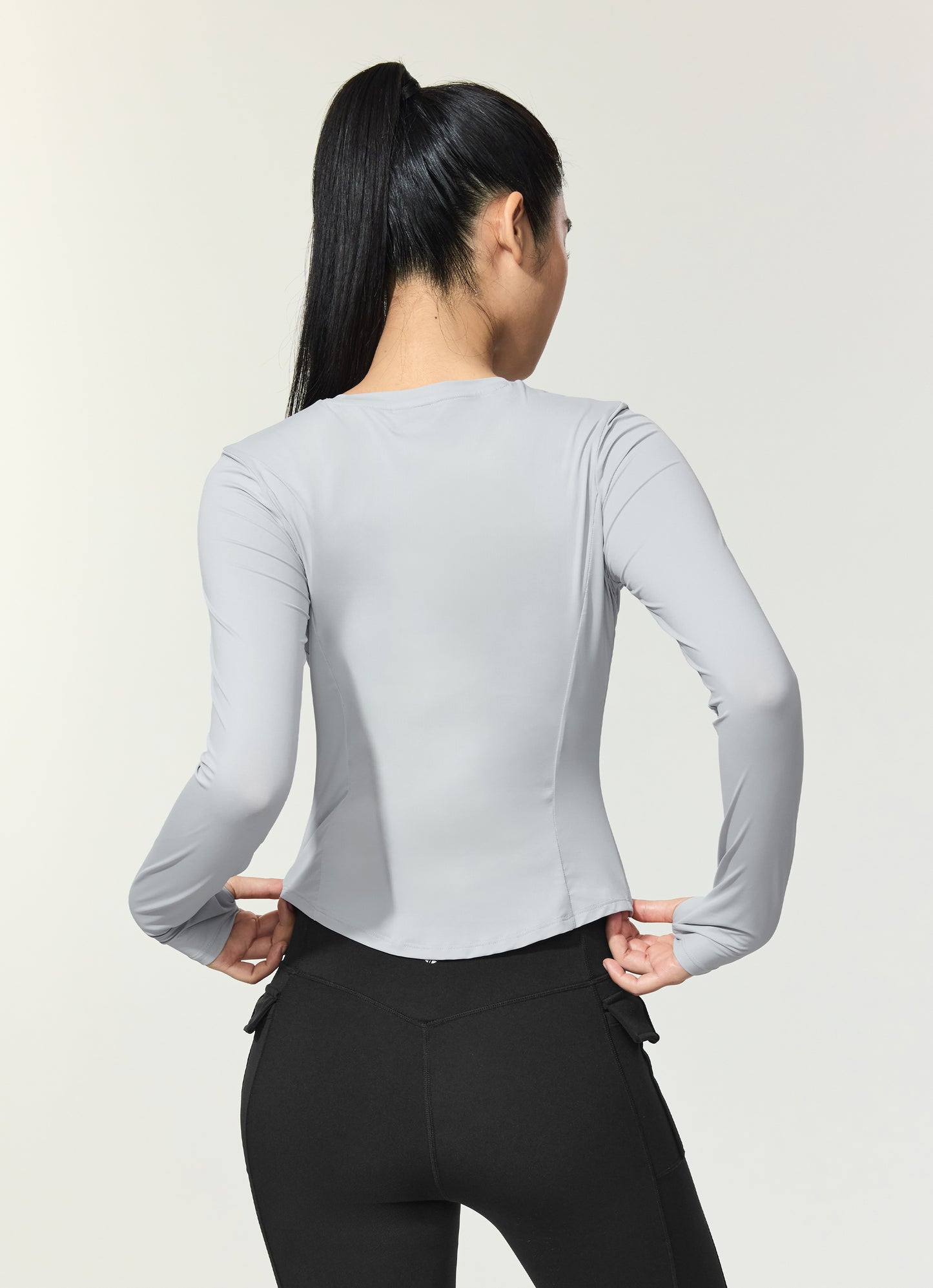 Cooling Princess Finger Hole Long Sleeve