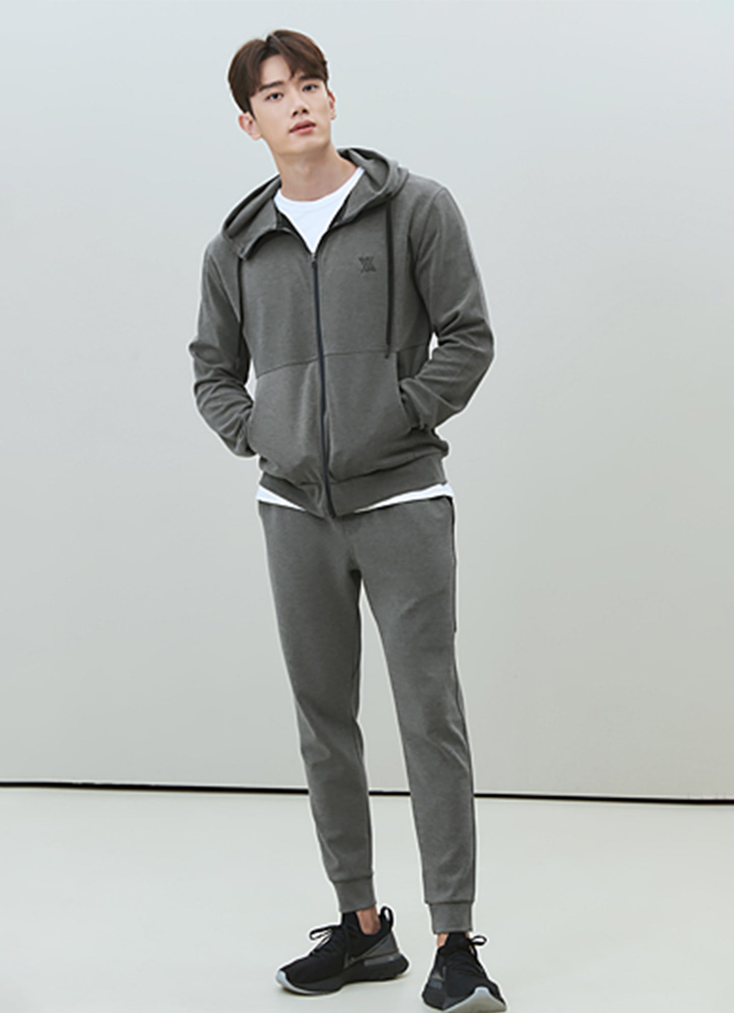 Mens Series Double Gray Jogger
