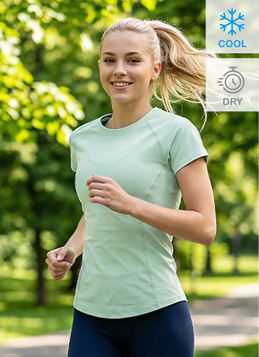 Ice Feather Short Sleeve T-shirt