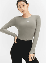 XXMX Long Sleeve Crop