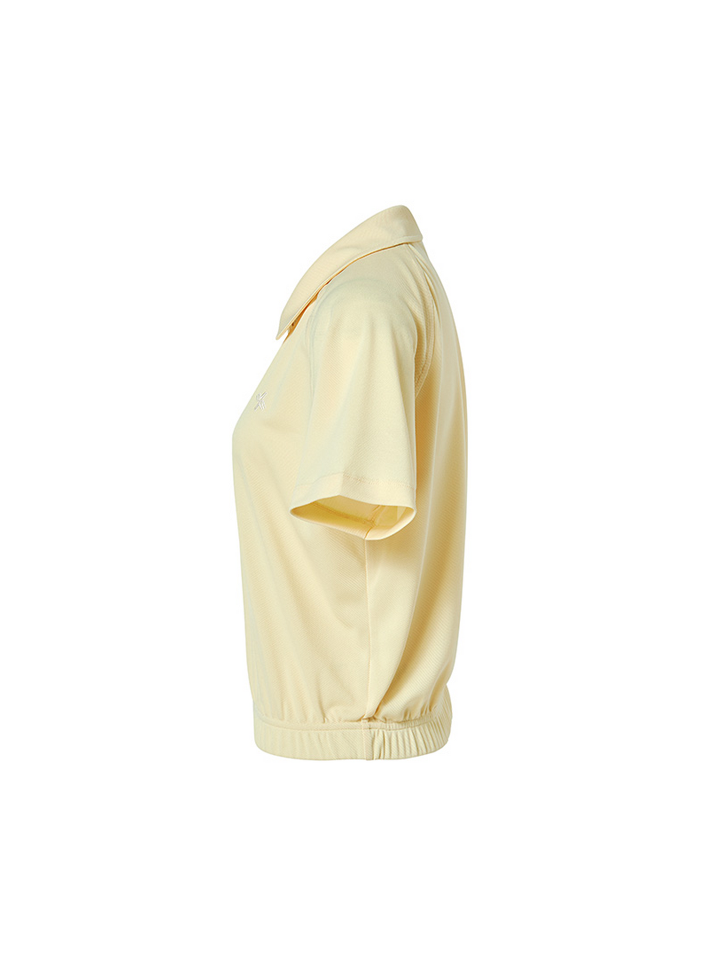 Soft Pique Half Zip Up Short Sleeve