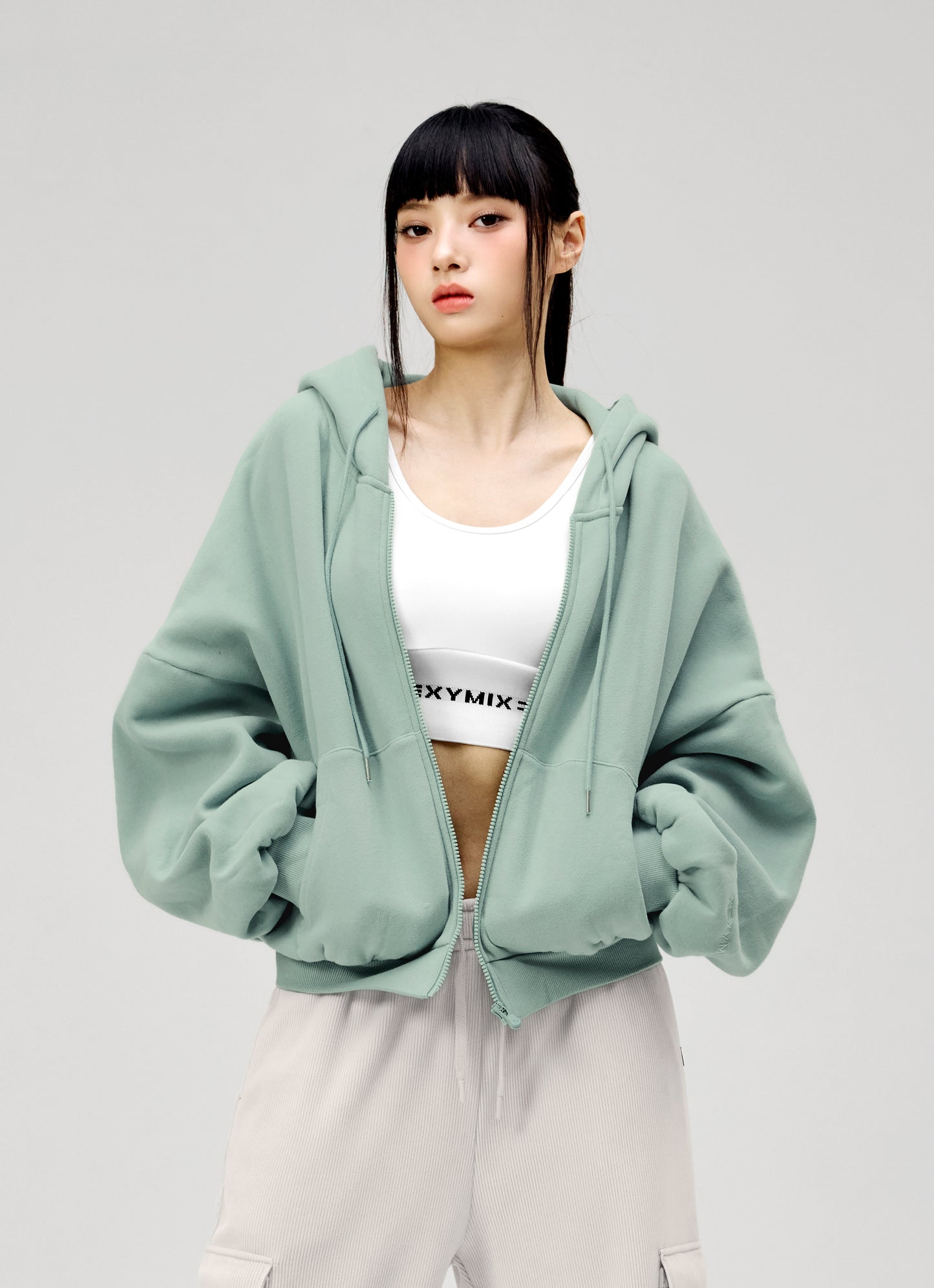 Napping Hood Zip-up