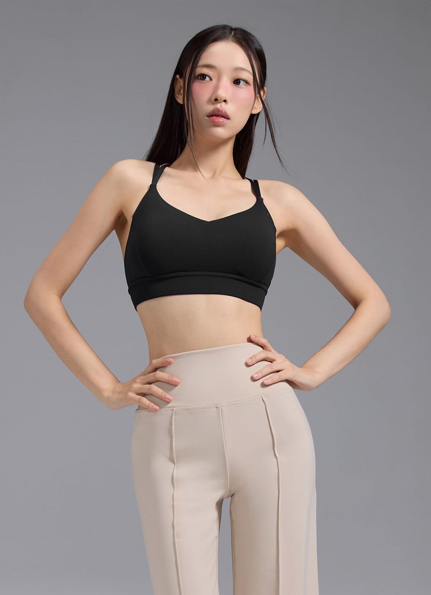 Black Label Signature 360N Two-Way Strap Sports Bra
