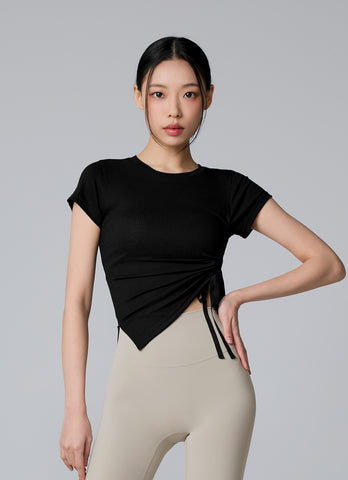 Air Bounce Shirring Short Sleeve