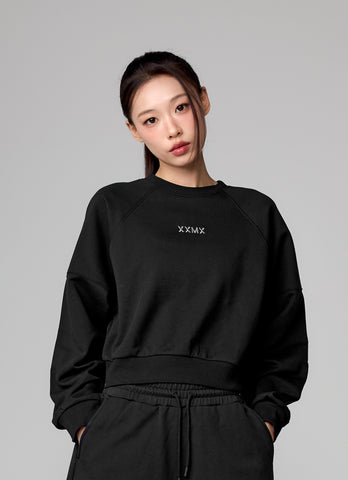 Easy Going Crop Sweatshirt