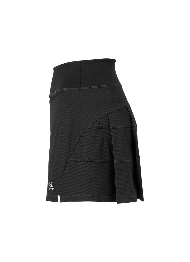 Back Pleats 2-in-1 Skirts