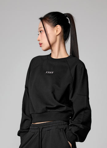 Easy Going Crop Sweatshirt