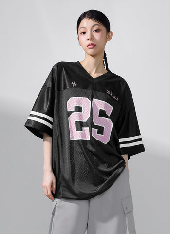 Rugby Mesh Overfit Short Sleeve