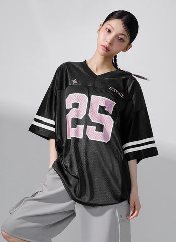 Rugby Mesh Overfit Short Sleeve