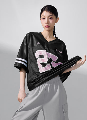 Rugby Mesh Overfit Short Sleeve