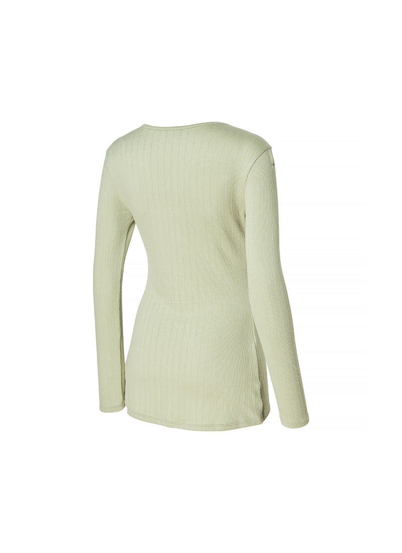 Ribbed Tension Zip-up Cover Cardigan