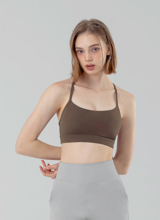 Black Label Signature Breath Racerback Bra Top