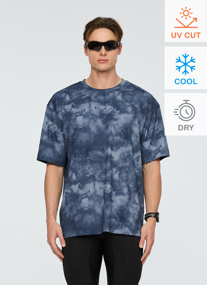 RX Men's Ice Feather Tie Dye Short Sleeve