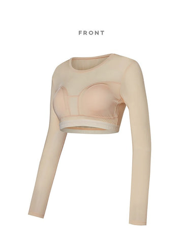 Mesh Padded Bolero