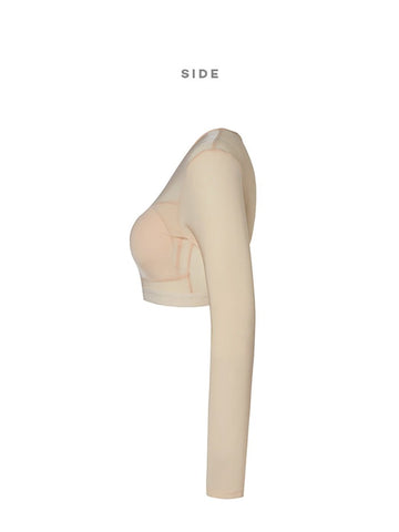 Mesh Padded Bolero