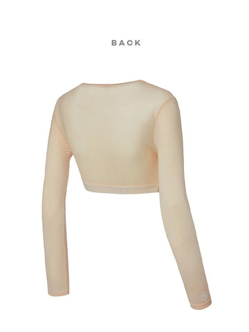 Mesh Padded Bolero