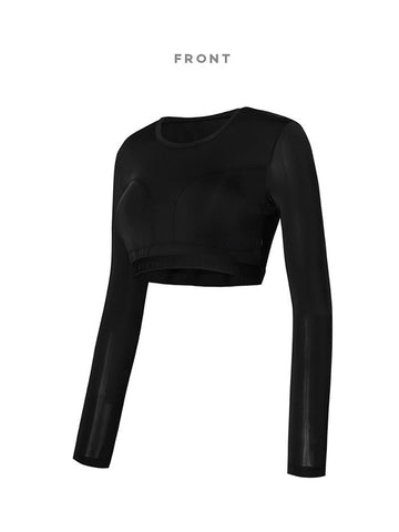 Mesh Padded Bolero