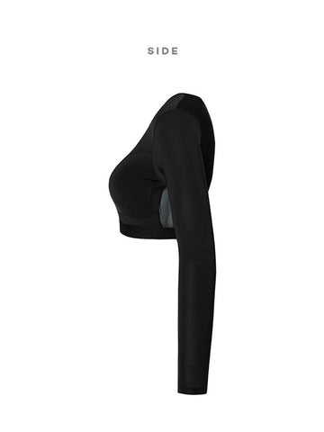 Mesh Padded Bolero
