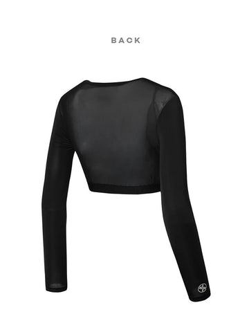 Mesh Padded Bolero