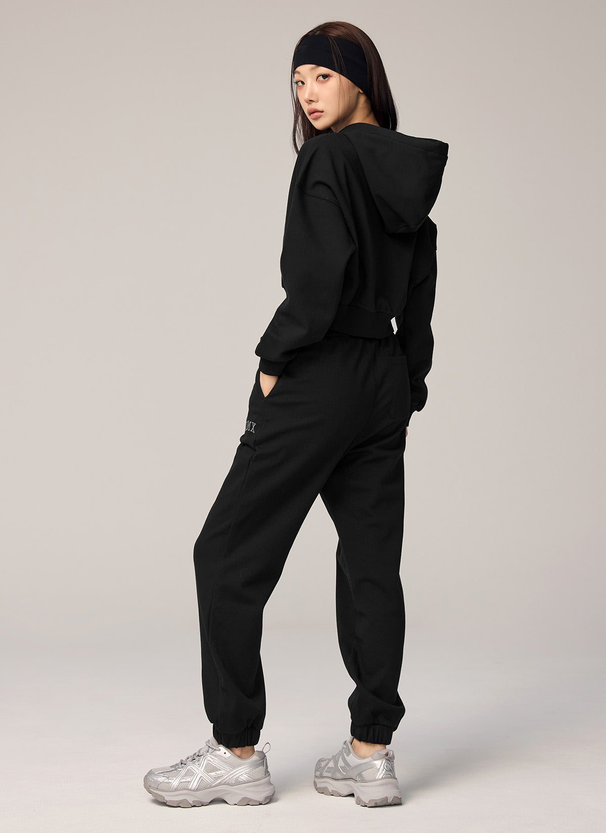 Warm Cotton Crop Hoodie