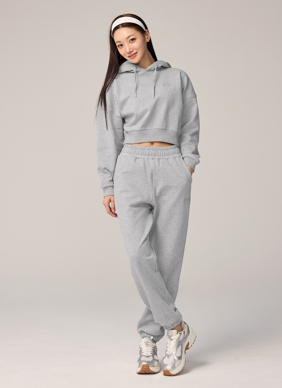 Warm Cotton Crop Hoodie