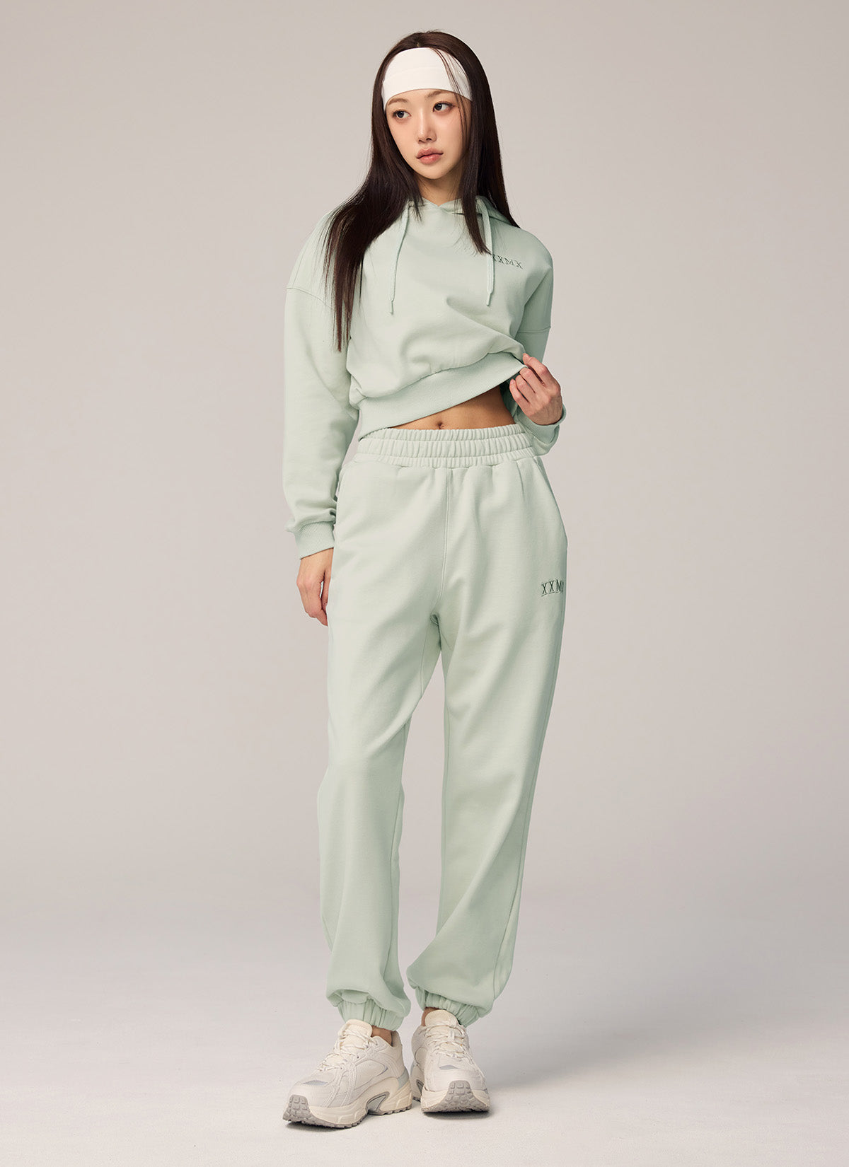 Warm Cotton Crop Hoodie