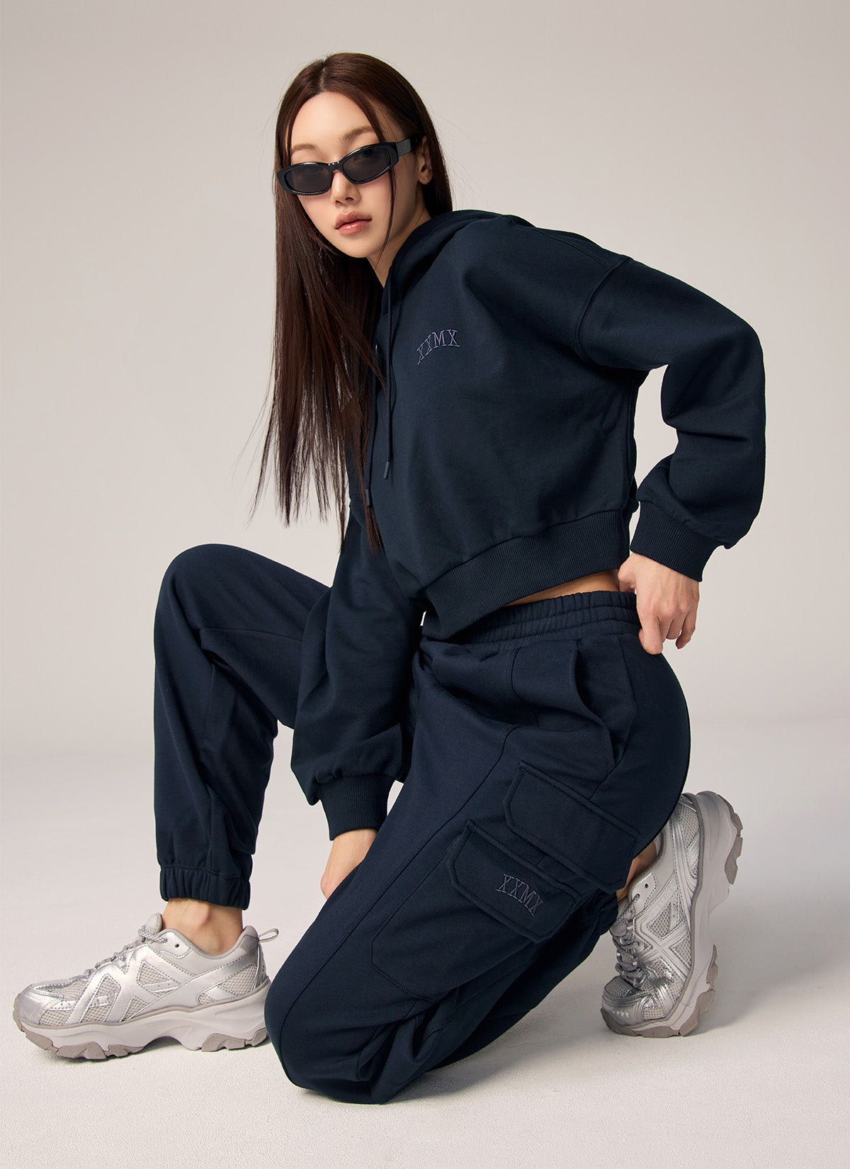 Warm Cotton Crop Hoodie