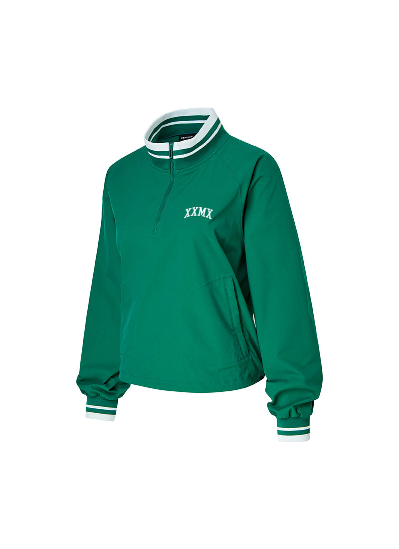Point Half Zip-up Anorak