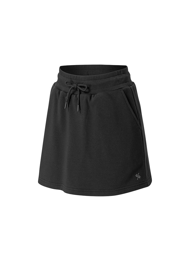 Soft Cotton Two-in-One Sports Skirt