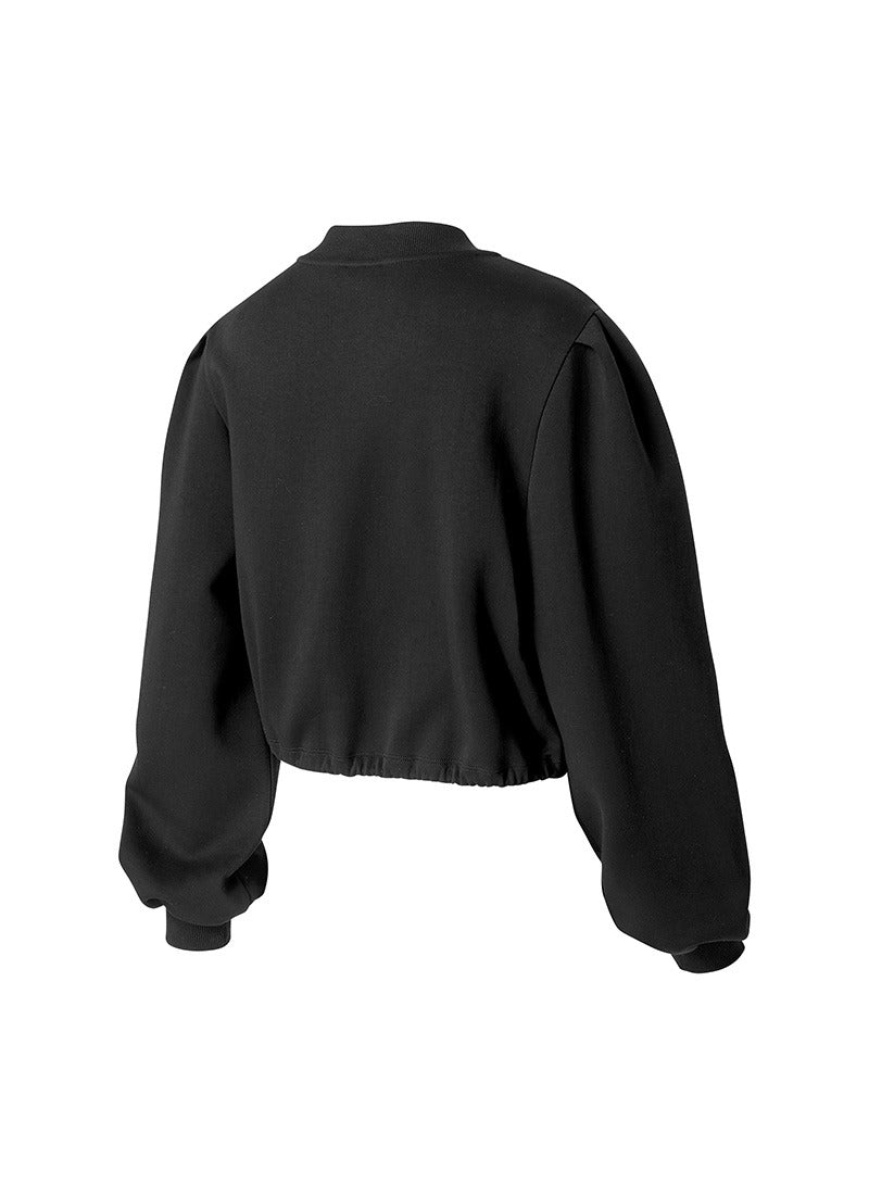 Volume Puff Zip Up Sports Jacket