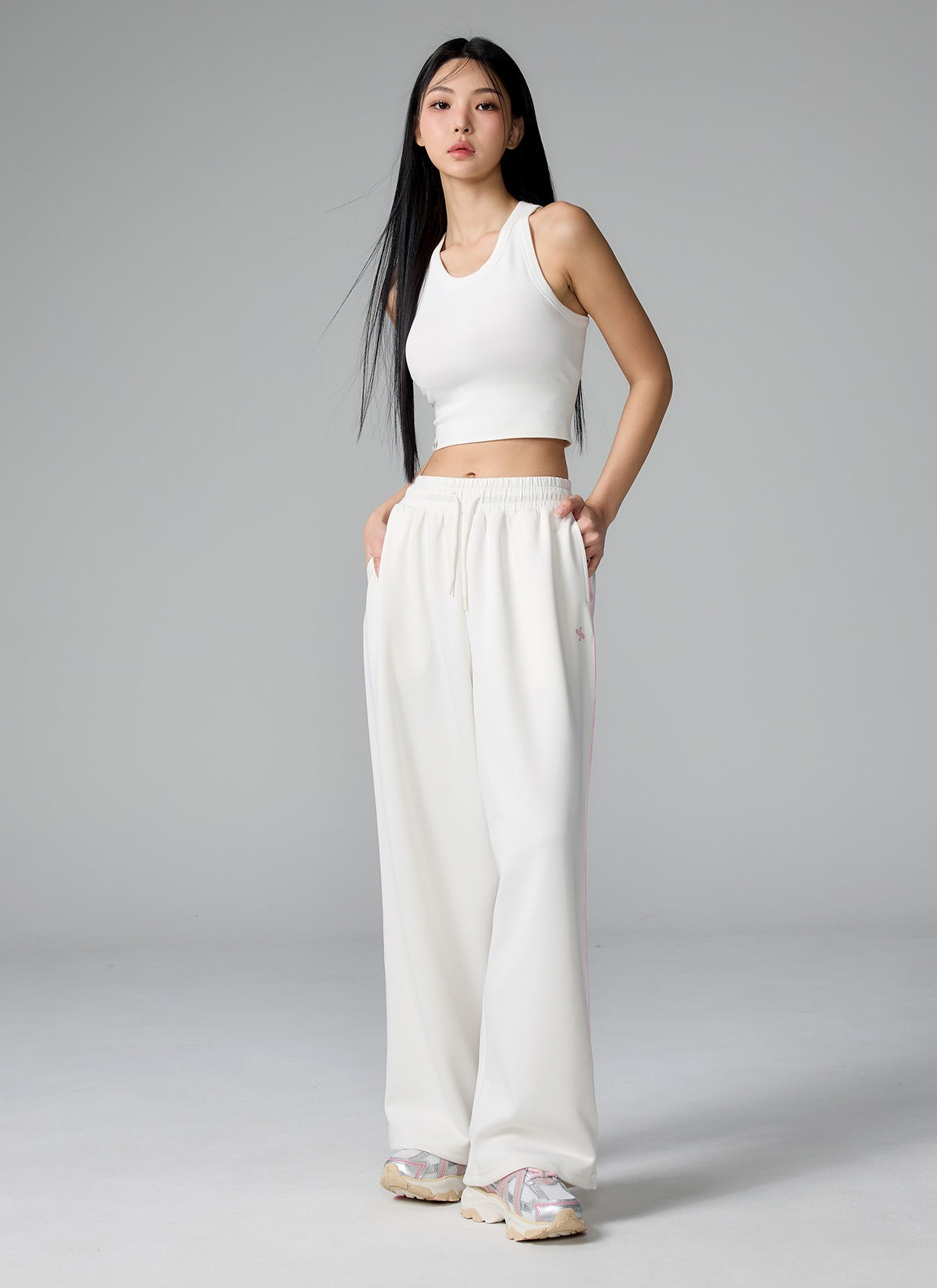 More Trackline Wide Sports Pants
