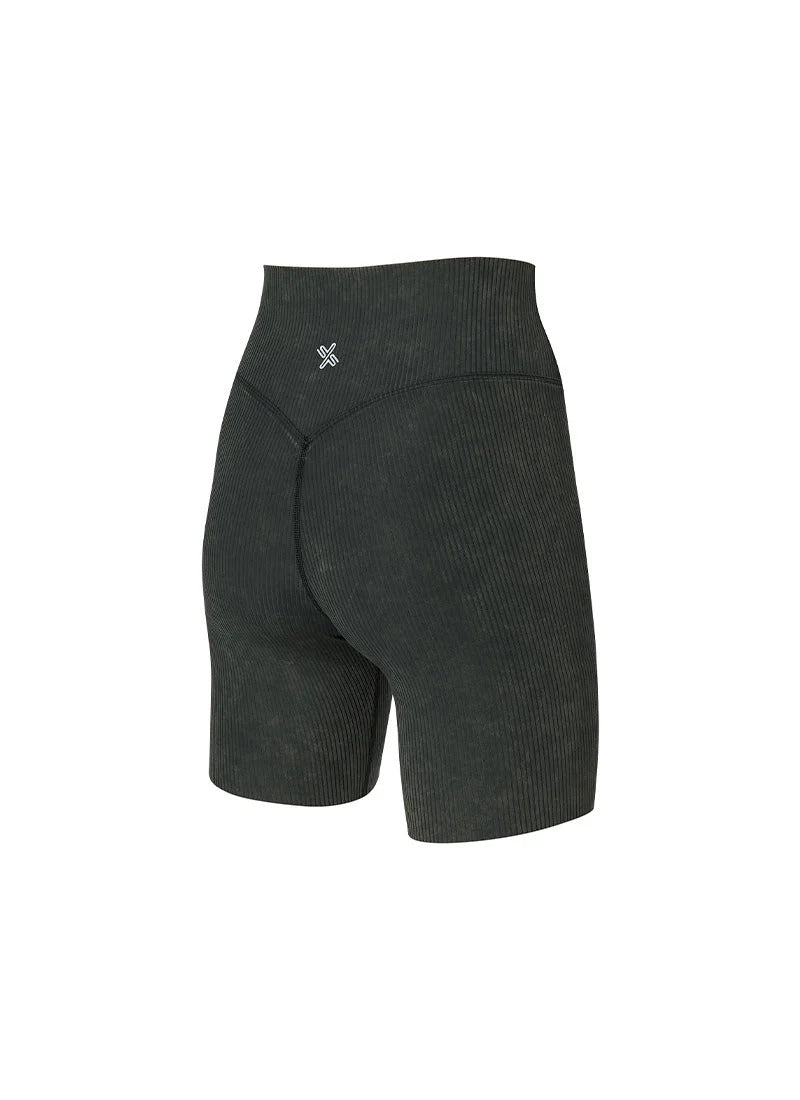 Washing Ribbed Sports Leggings 3.5