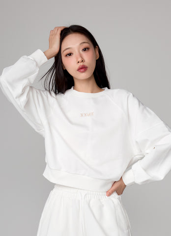 Easy Going Crop Sweatshirt