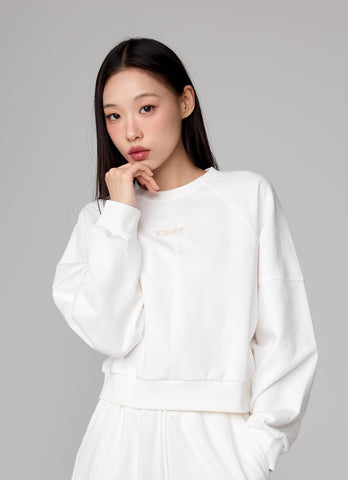 Easy Going Crop Sweatshirt