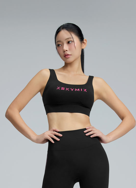Black Label Signature Power Rise Bra Top