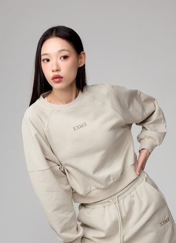 Easy Going Crop Sweatshirt