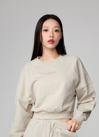 Easy Going Crop Sweatshirt