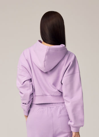 Warm Cotton Crop Hoodie