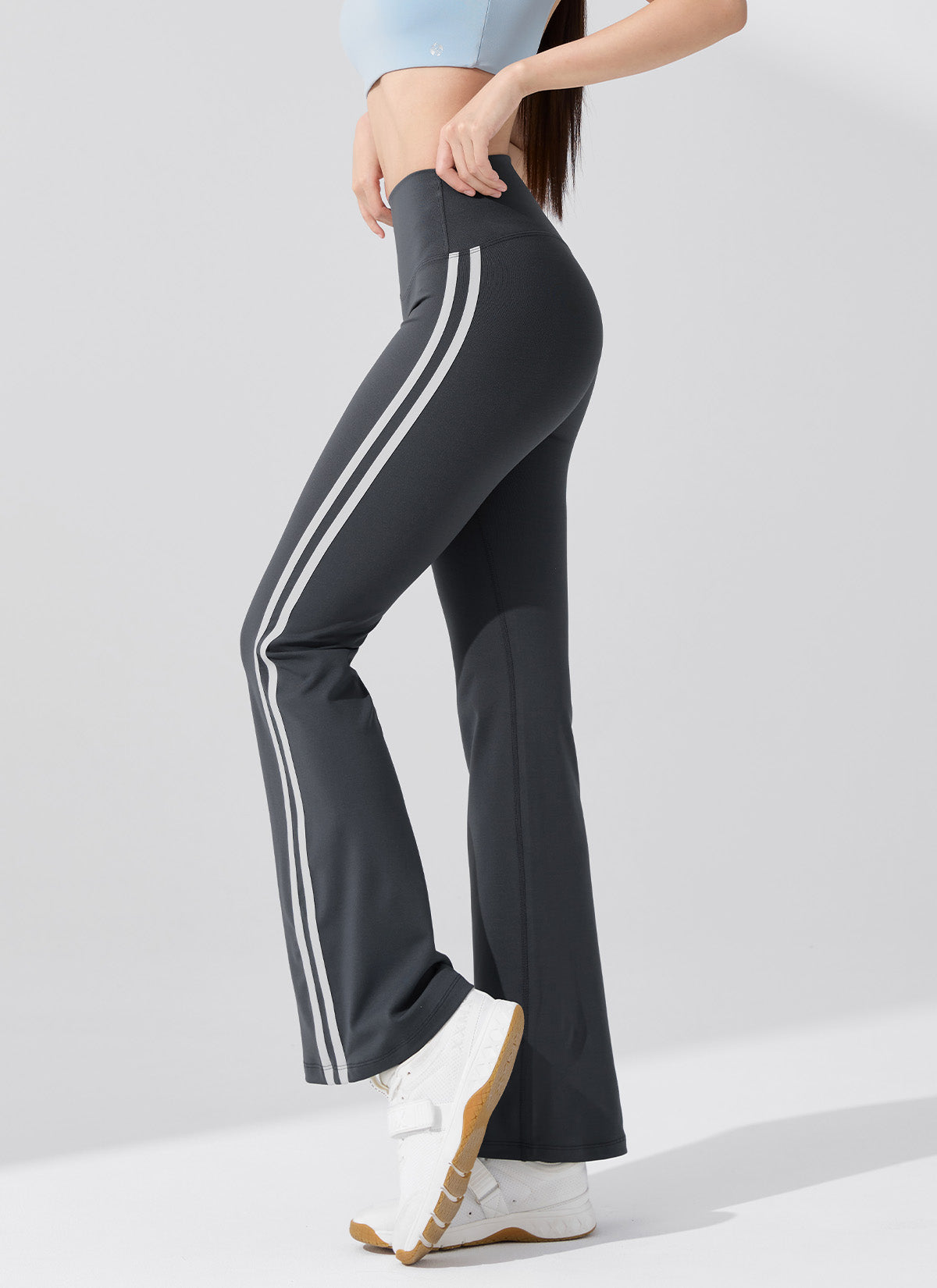 Comfort Fine Track Line Bootscut Leggings