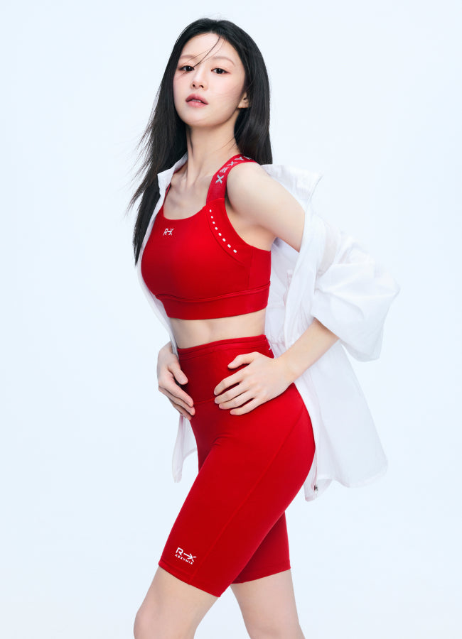 [Go Youn-Jung's Outfit] RX Black Label Signature 380N Pocket 5" Leggings