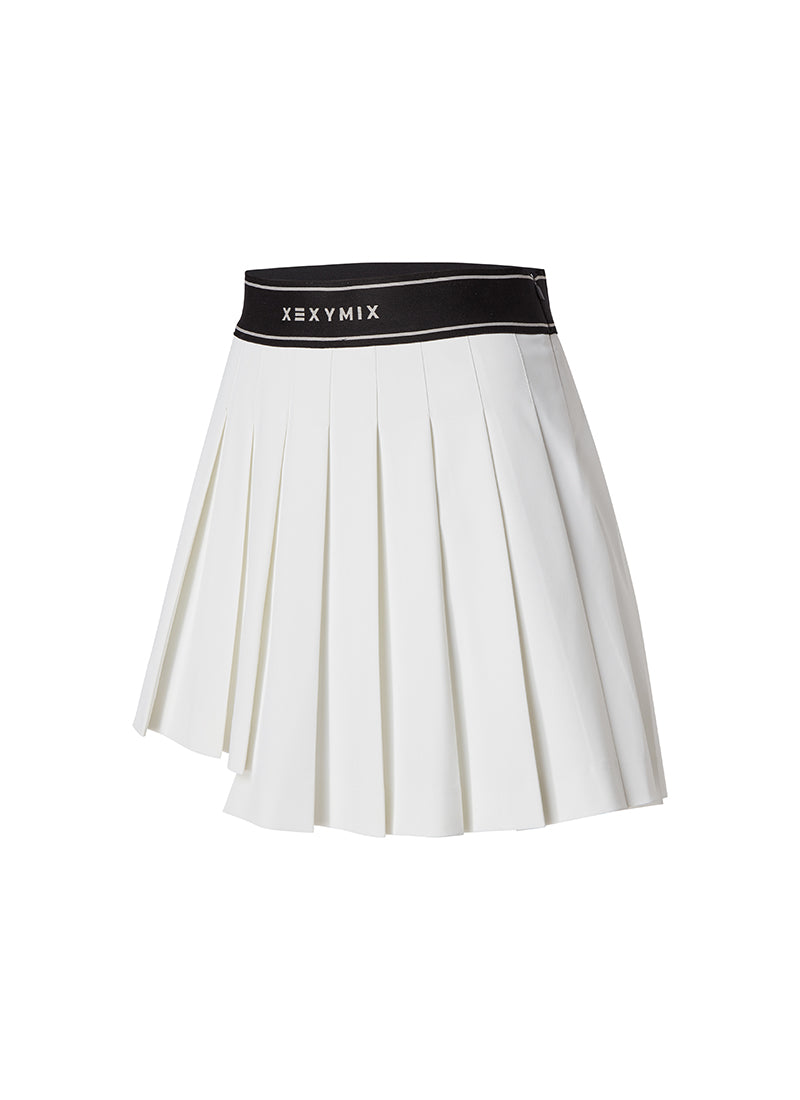 Unbalanced Pleated Cullotes