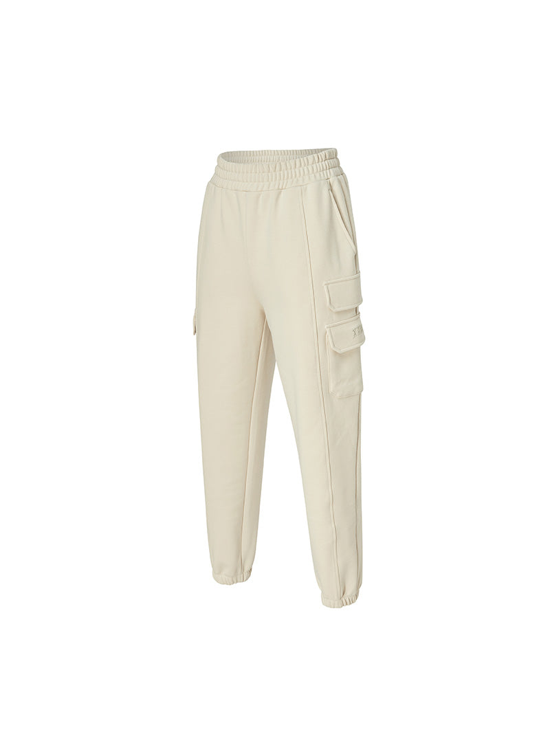 Warm Cotton Cargo Jogger Pants