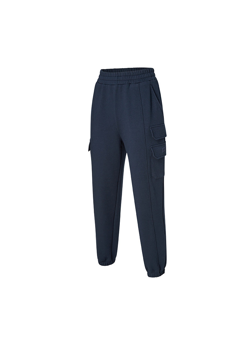 Warm Cotton Cargo Jogger Pants