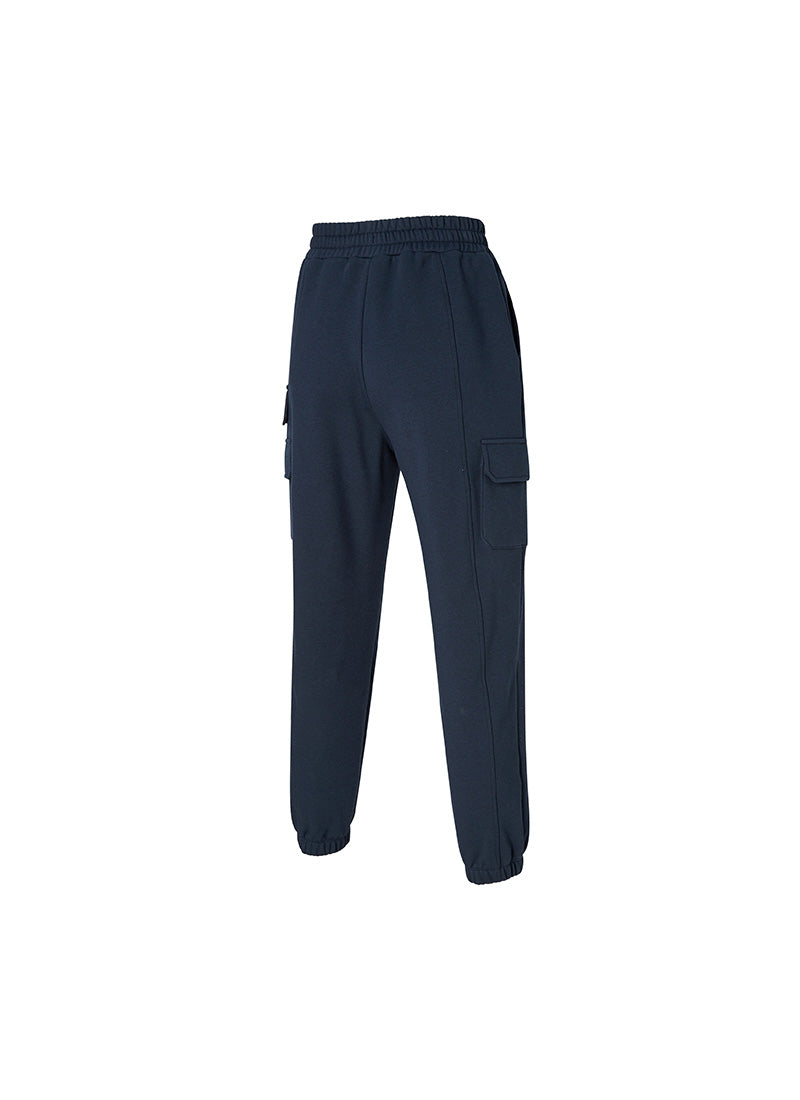 Warm Cotton Cargo Jogger Pants