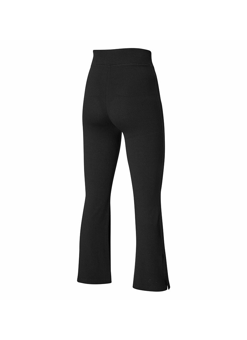 Ribbed Tension Bootscut Slit Pants