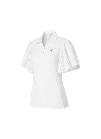Golf Pleated Polo Short Sleeve