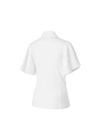 Golf Pleated Polo Short Sleeve