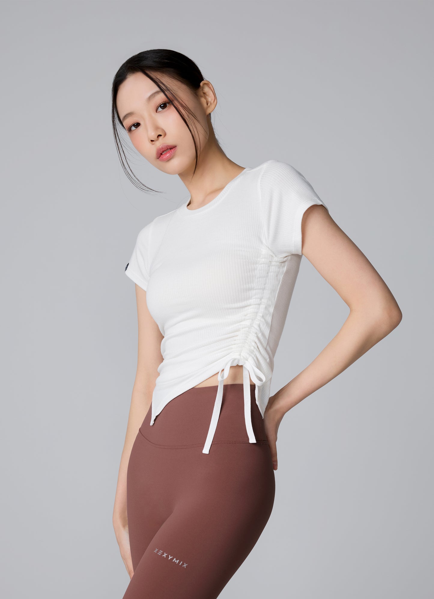 Air Bounce Shirring Short Sleeve