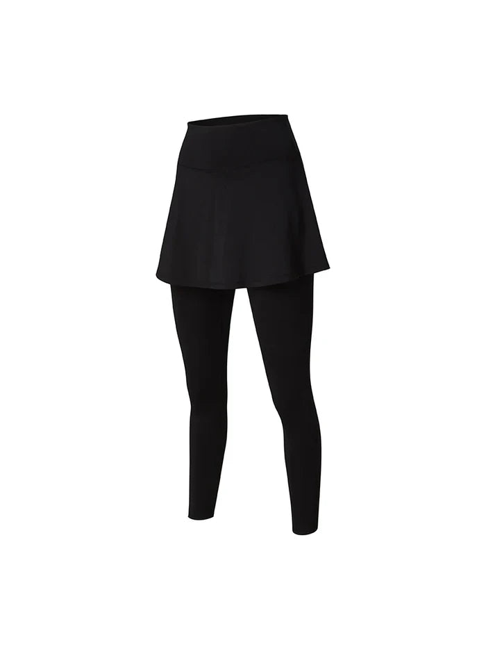 Black Label Signature Water Skirt Leggings